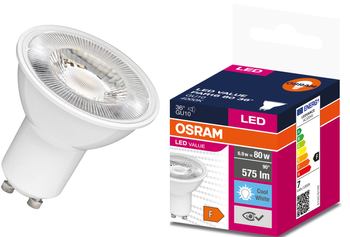 LED žárovka VALUE PAR16 Plastic 80 36° 6,9W 4000K GU10 Osram
