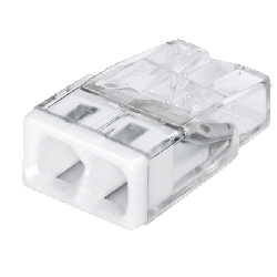 Krabicová svorka Wago Compact 2x0,5-2,5 mm2 transparentní 2273-202