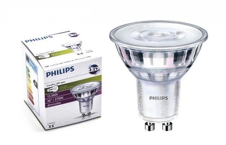 Philips 4W, GU10, 36D, stmívatelná, 2700K,  DIM 871869672137700